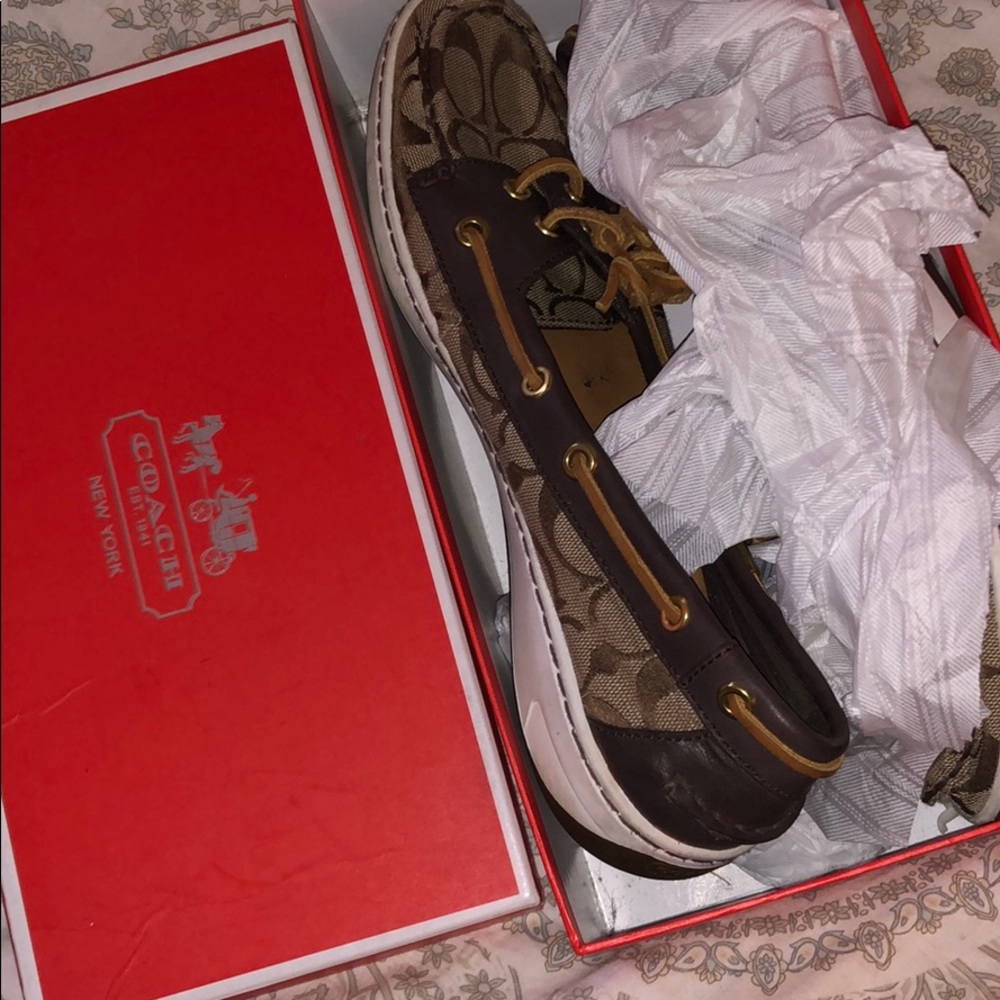 Coach boat shoes